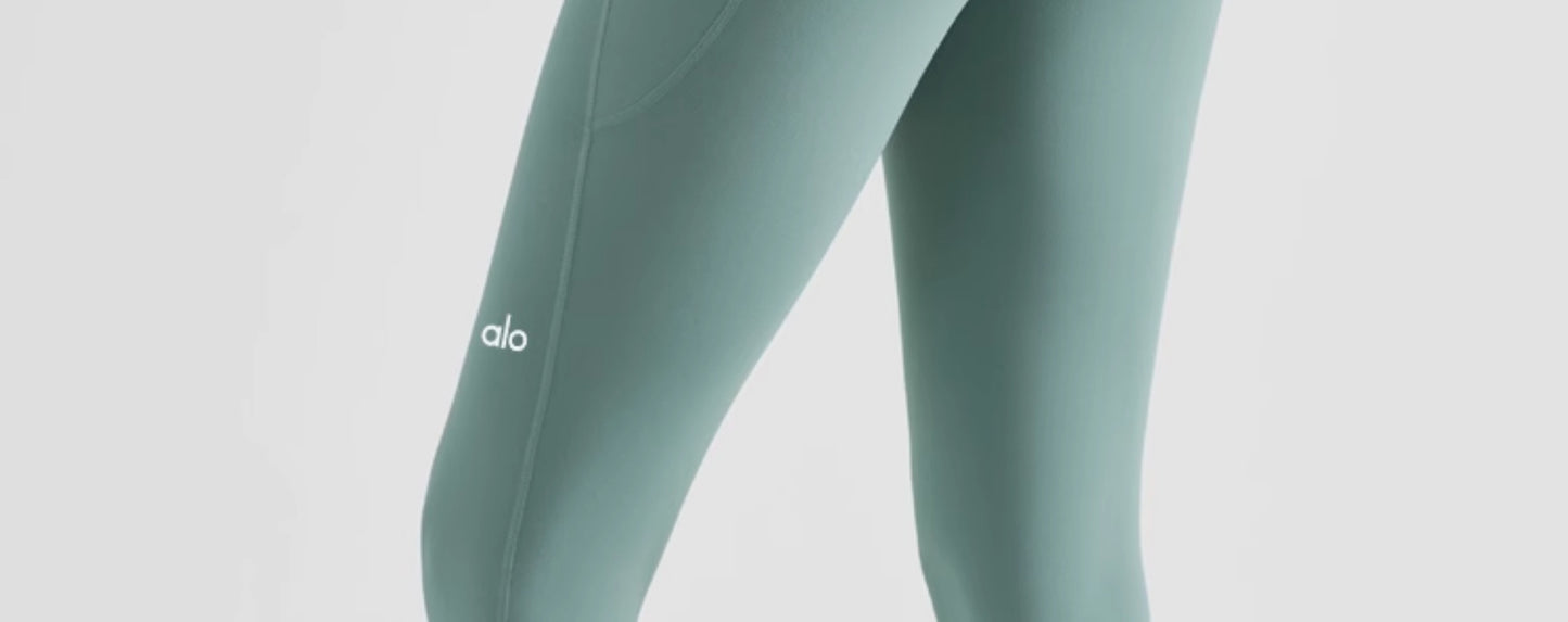 Alo Yoga Spring & Fall Quick-Drying Cycling Outwear Yoga Pants