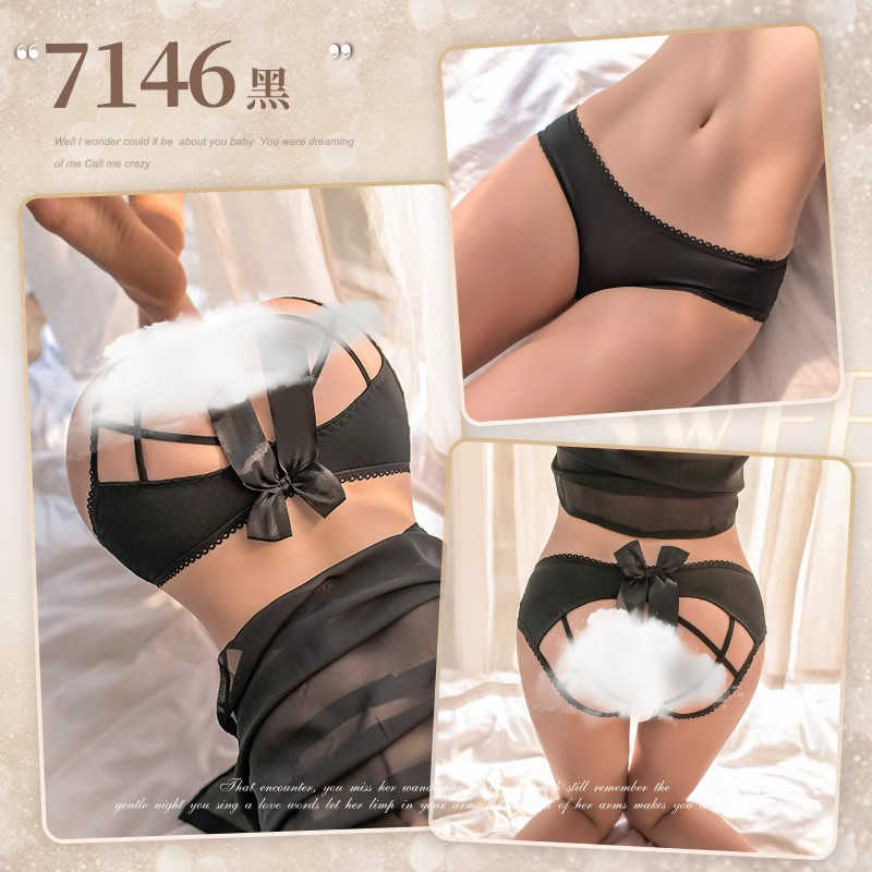 Fee Et Moi Sexy Lace Underwear for Women Intimates T-Back Seduction Sexy Free off T-Shaped Panties Outdoor Dating Convenient for Women