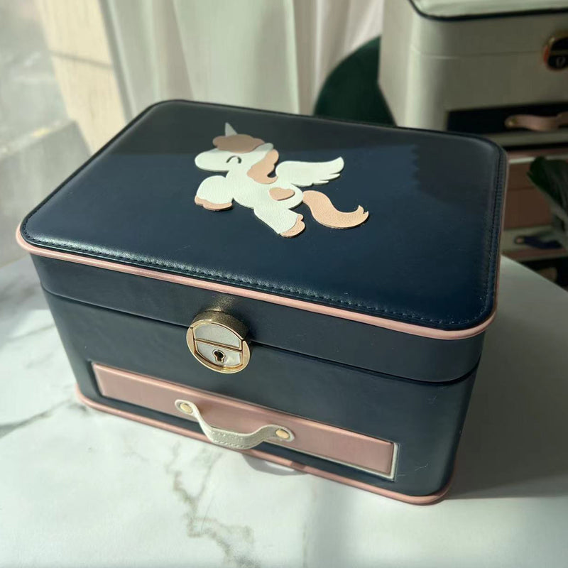 Cartoon Pink Cute Young Adult Bracelet Box Jewelry Box