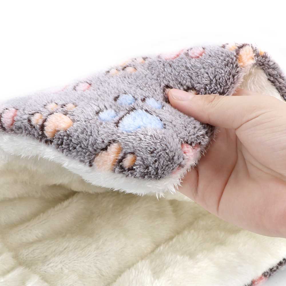 HOOMIN Winter Pet Blanket Sofa Cushion Cover Rug Thicken