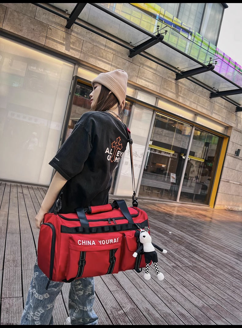 Large Capacity Travel Bag Backpack Men's Business Trip Travel Luggage Bag Sports Gym Bag Hiking Backpack Student Schoolbag