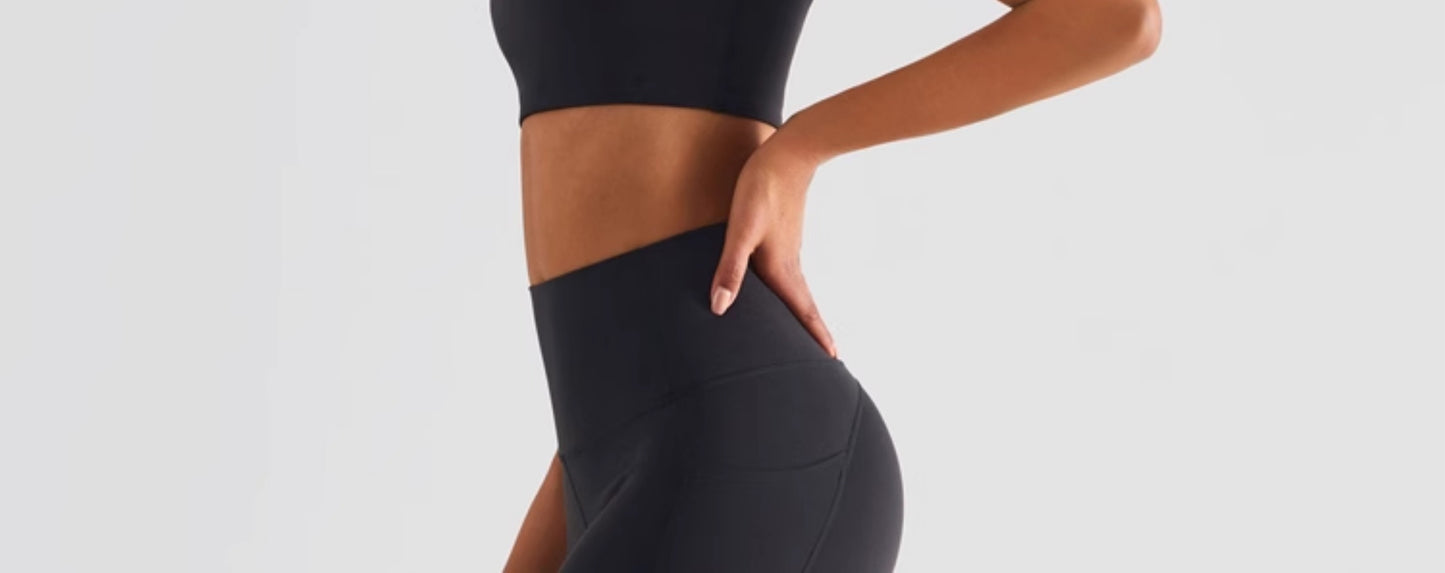 Alo Yoga Spring & Fall Quick-Drying Cycling Outwear Yoga Pants