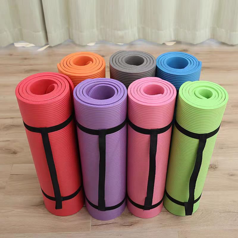 Fitness Yoga Mat Gym Cushion Exercise Mat Long Thick Yoga Mat