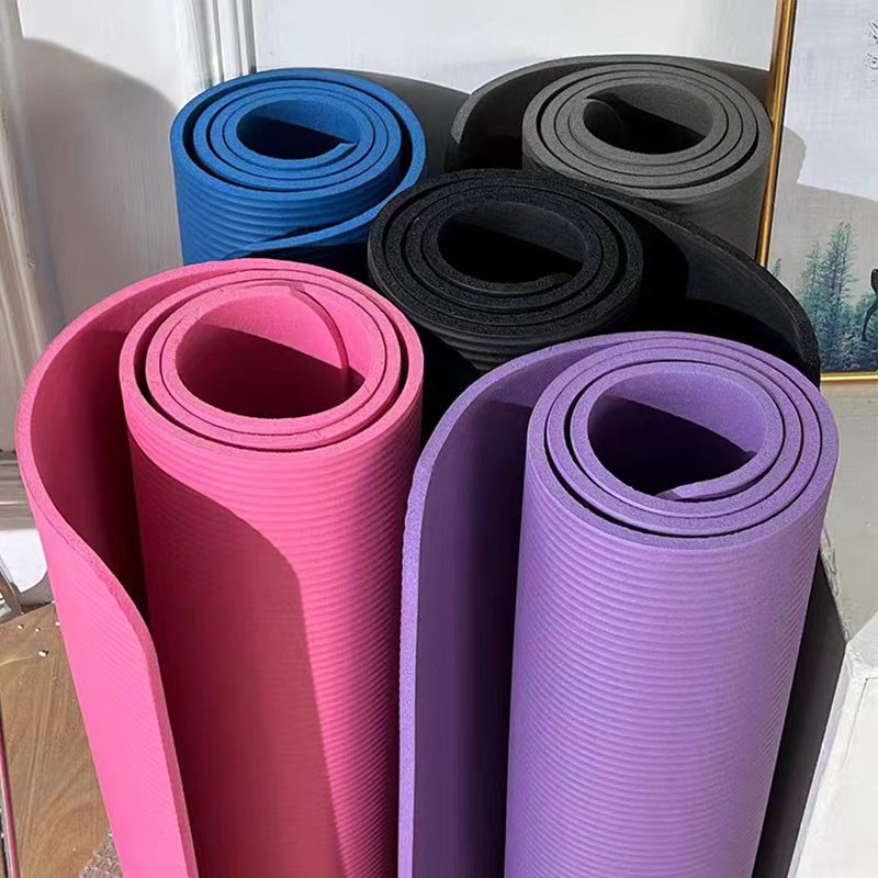 Fitness Yoga Mat Gym Cushion Exercise Mat Long Thick Yoga Mat