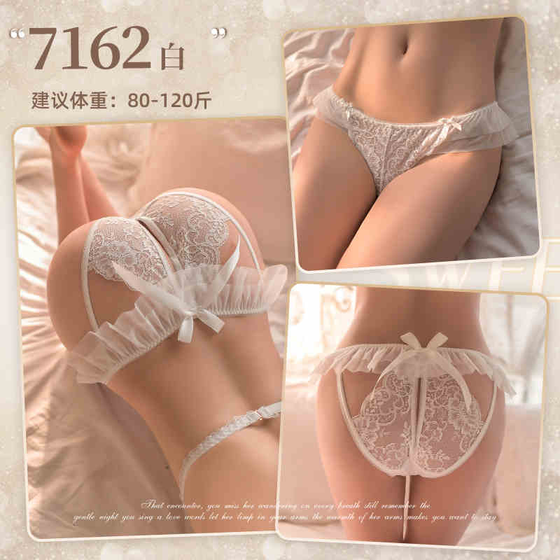 Fee Et Moi Sexy Lace Underwear for Women Intimates T-Back Seduction Sexy Free off T-Shaped Panties Outdoor Dating Convenient for Women