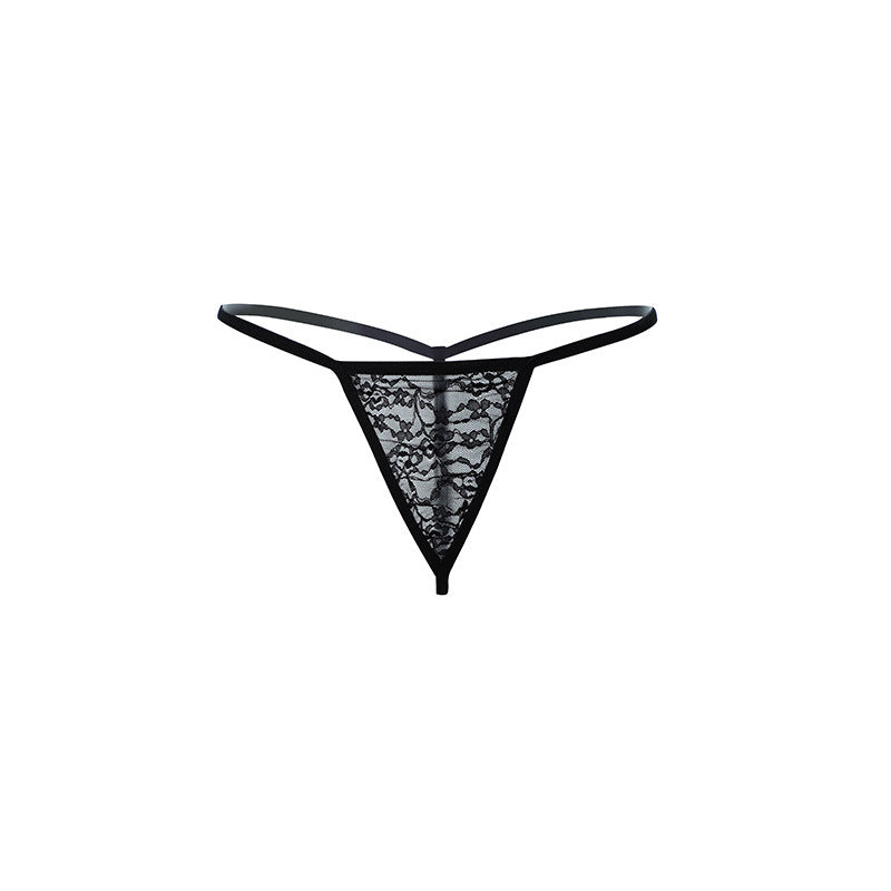 Fee Et Moi Sexy Lace Underwear for Women Intimates T-Back Seduction Sexy Free off T-Shaped Panties Outdoor Dating Convenient for Women