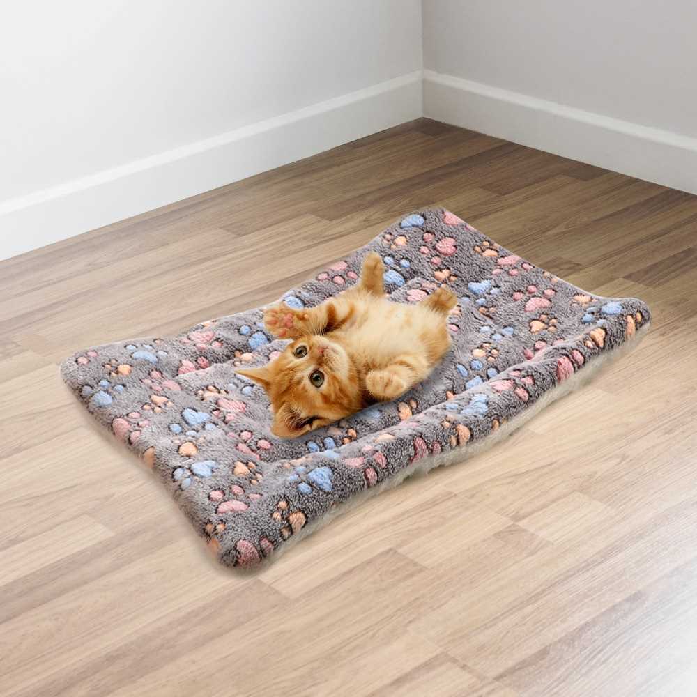 HOOMIN Winter Pet Blanket Sofa Cushion Cover Rug Thicken