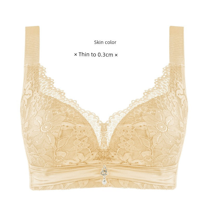 1916 Ms. Naijiao Ting Intimates Ultra-Thin Wireless Push up Adjustable Breast Holding Bra