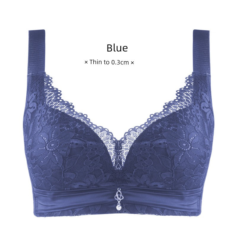 1916 Ms. Naijiao Ting Intimates Ultra-Thin Wireless Push up Adjustable Breast Holding Bra