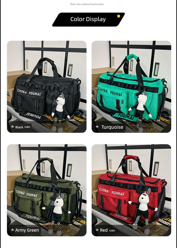 Large Capacity Travel Bag Backpack Men's Business Trip Travel Luggage Bag Sports Gym Bag Hiking Backpack Student Schoolbag