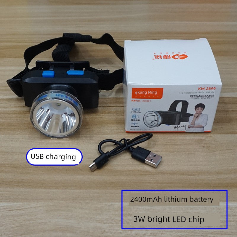 Kangming 2831a Led Lithium Battery Headlamp