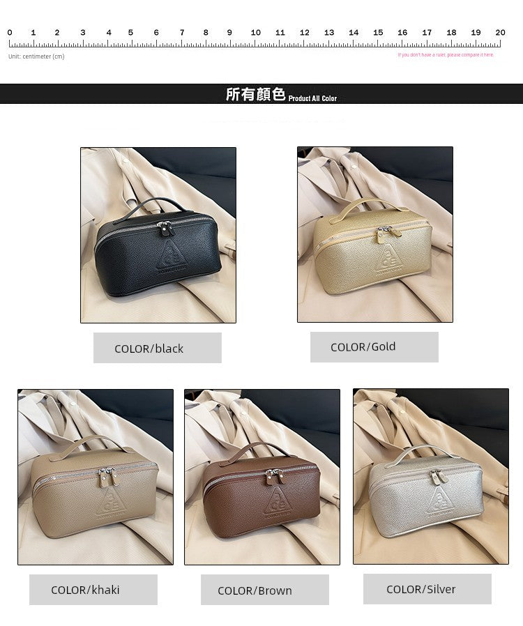 Cosmetic Bag Large Capacity Portable 2024 New Arrival Good-looking Cosmetics Cosmetics Bag Waterproof Travel Toiletry Bag Internet Celebrity