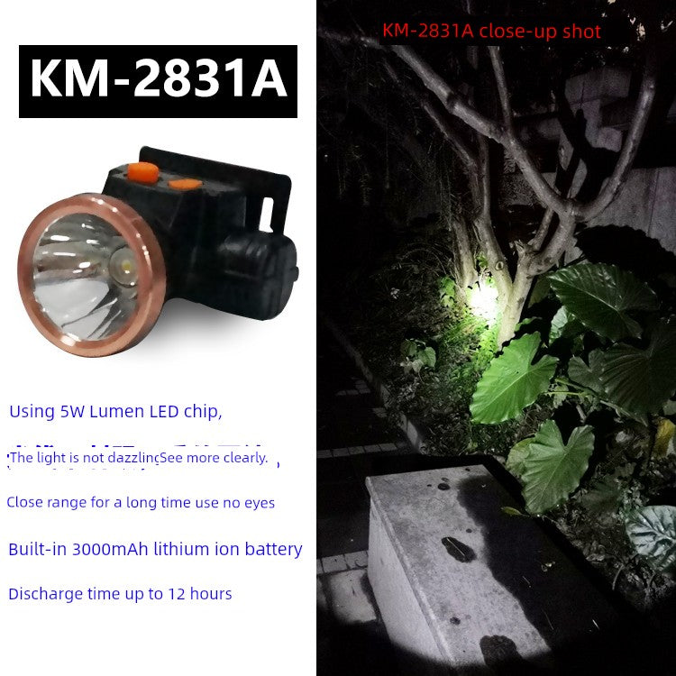 Kangming 2831a Led Lithium Battery Headlamp