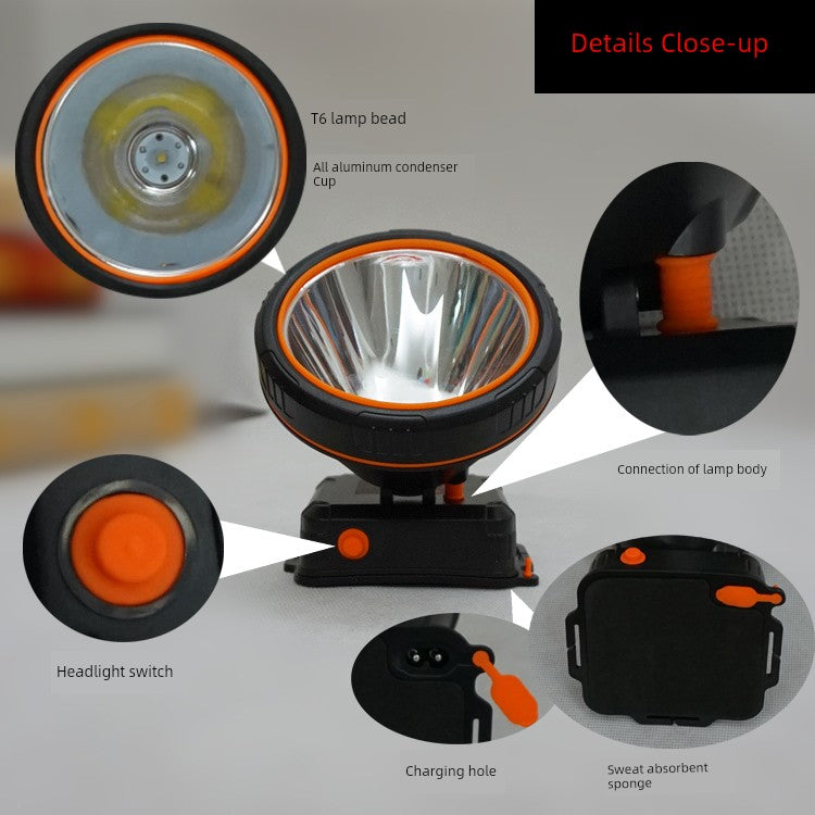 Kangming 2831a Led Lithium Battery Headlamp