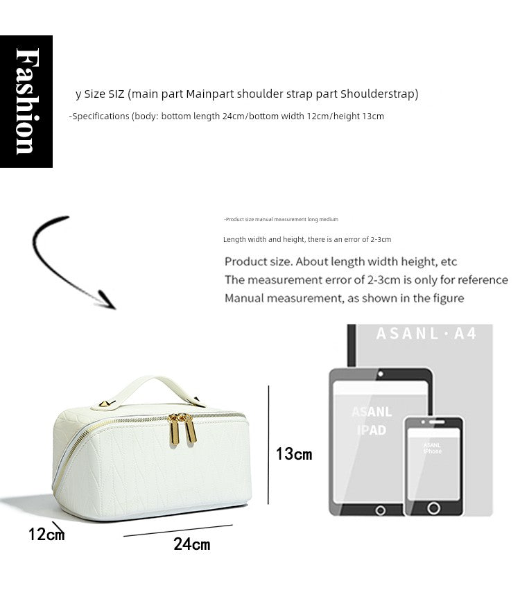 Cosmetic Bag Large Capacity Portable 2024 New Arrival Good-looking Cosmetics Cosmetics Bag Waterproof Travel Toiletry Bag Internet Celebrity