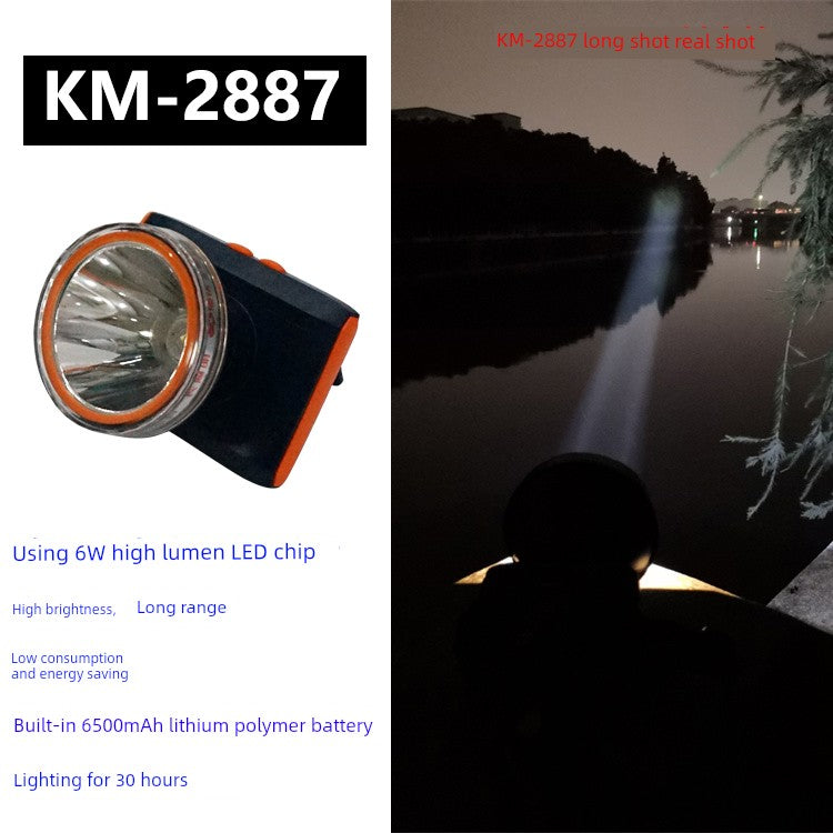 Kangming 2831a Led Lithium Battery Headlamp