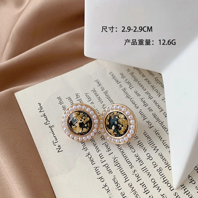 1Pair Pearl Ear Clip Earring For Women Non Piercing Clips On Earrings Stud Jewelry Fake Piercing Crystal Ear Cuffs Fashion Gifts