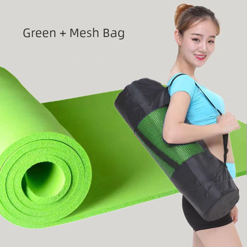 Fitness Yoga Mat Gym Cushion Exercise Mat Long Thick Yoga Mat