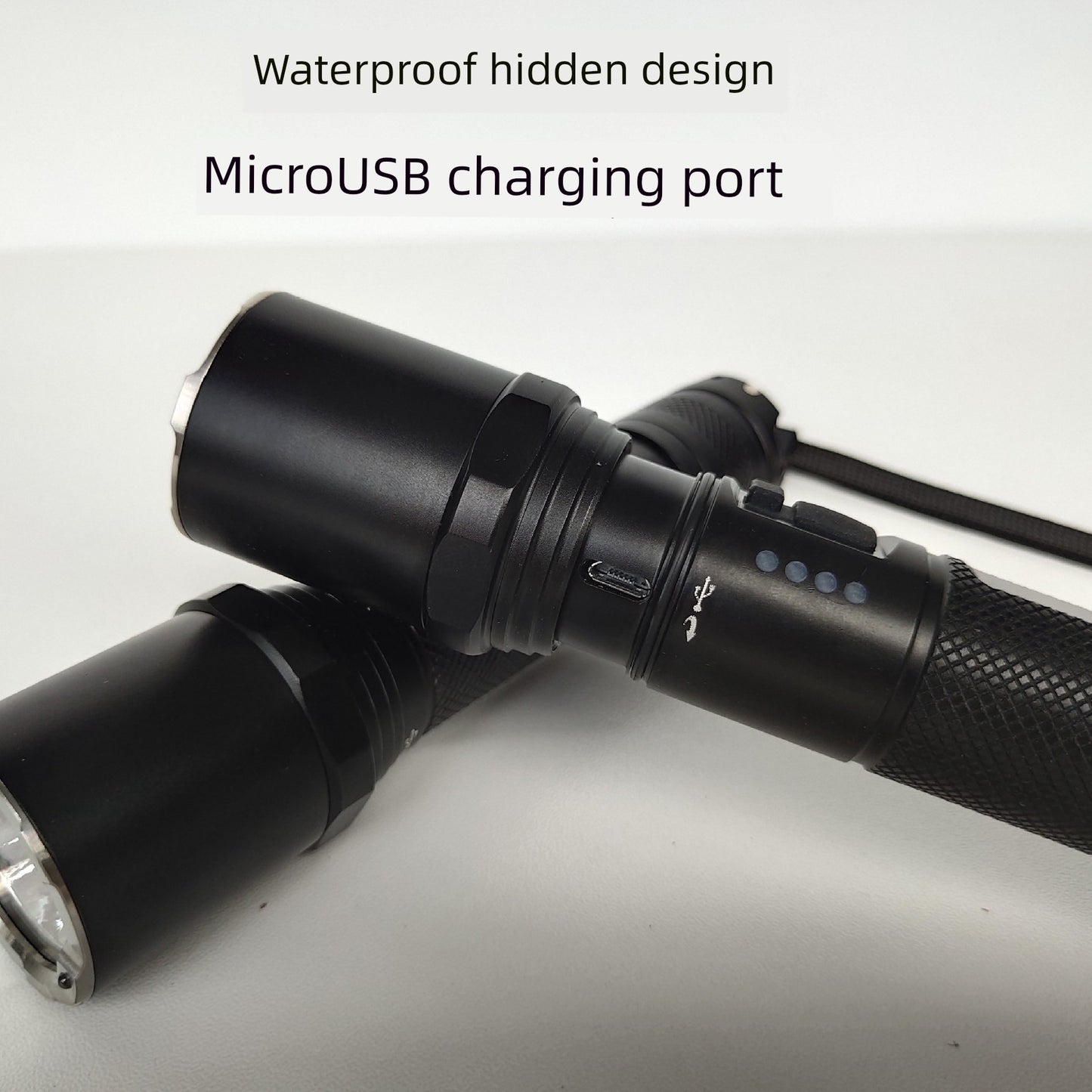 Unit Security New Standard Flashlight Led Power Torch Charging Waterproof Security Duty Basic Type