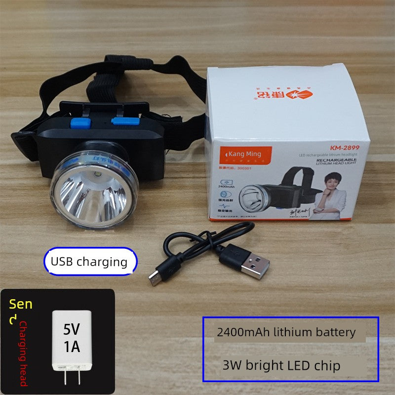 Kangming 2831a Led Lithium Battery Headlamp