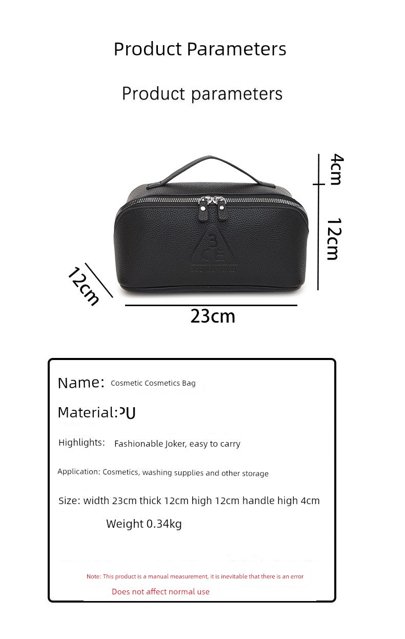 Cosmetic Bag Large Capacity Portable 2024 New Arrival Good-looking Cosmetics Cosmetics Bag Waterproof Travel Toiletry Bag Internet Celebrity